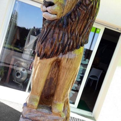 LE LION au soleil 