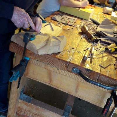 atelier sculpture bois